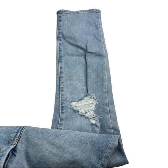 Levi’s High Waist Wedgie Straight Jeans - Light Wash - Picture 6 of 9